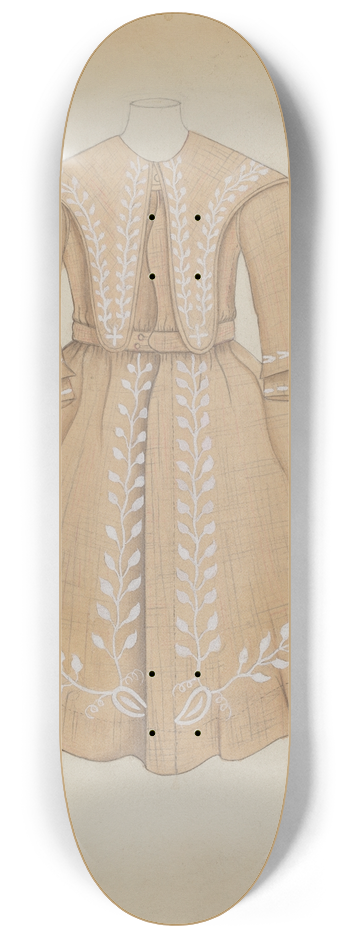 Esther Hansen - Boys Dress 8.25 inch art skate deck