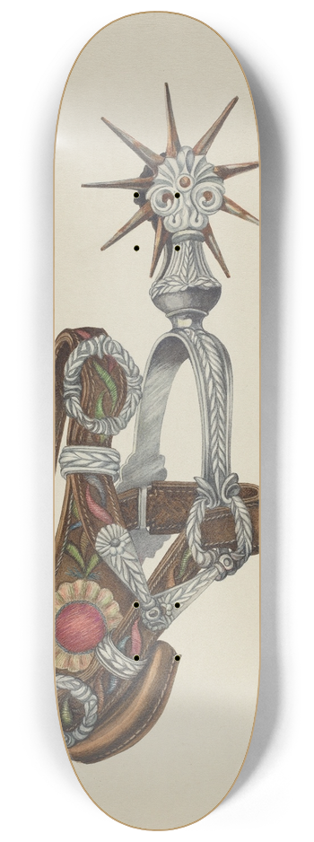 Ethel Dougan - Womans Spur 8.25 inch art skate deck