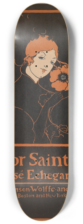 Ethel Reed - Folly or saintliness 8.25 inch art skate deck