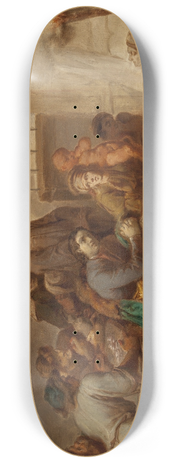 Aleksander Kotsis - Death in exile 8.25 inch art skate deck