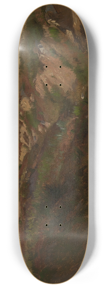 Eugen Bracht - Heide im Soonwald 8.25 inch art skate deck