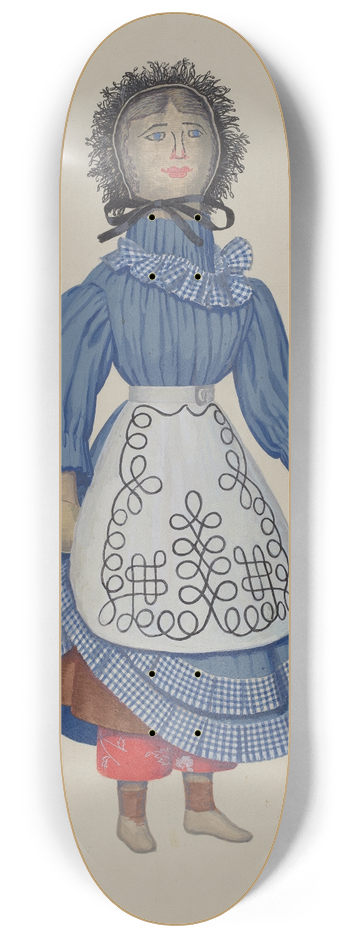 Eugene Croe - Doll  Aggie 8.25 inch art skate deck