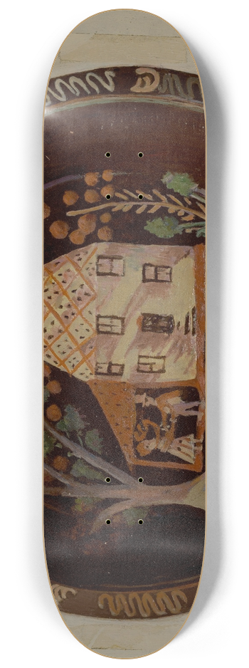 Eugene Shellady - Pa. German Deep Dish 8.25 inch art skate deck