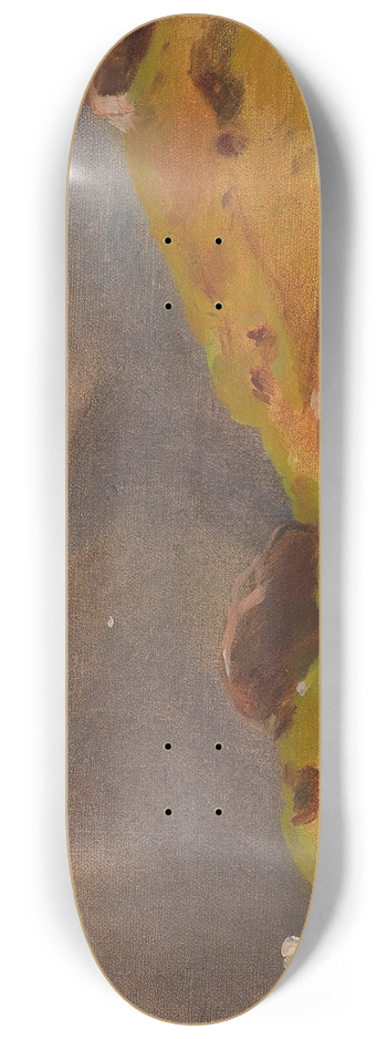 Eugen Jettel - A mountain pasture 8.25 inch art skate deck