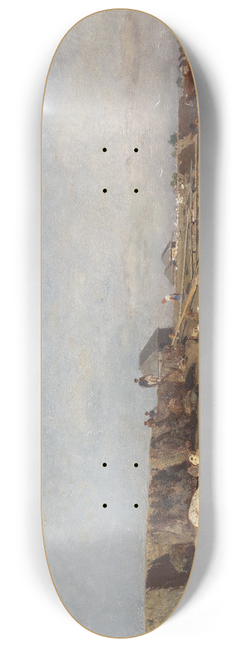 Eugen Jettel - Motiv aus Szered an der Waag 8.25 inch art skate deck