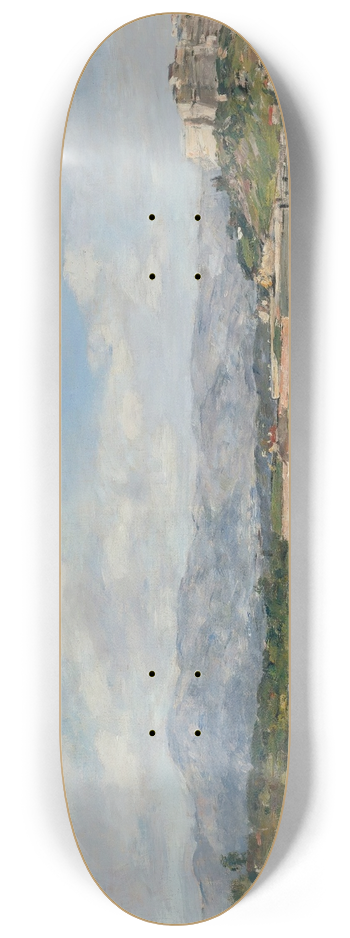 Eugne Boudin - Antibes, Le Fort Carr 8.25 inch art skate deck