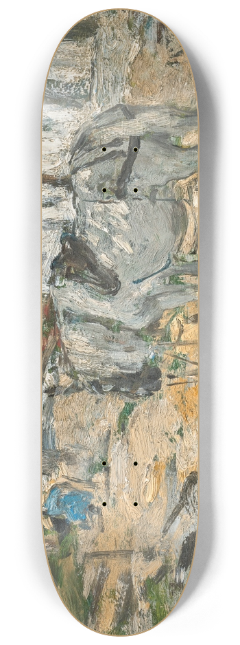 Eugne Boudin - Cheval normand 8.25 inch art skate deck
