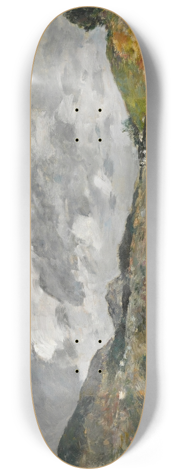 Eugne Boudin - Montagnes, Environs de Nice 8.25 inch art skate deck