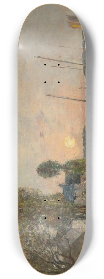 Eugne Boudin - Plougastel. Le passage du bac 8.25 inch art skate deck