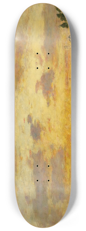 Eugne Boudin - Saint-Valry-Sur-Somme. Lembouchure De La Somme 8.25 inch art skate deck