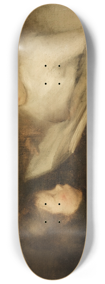 Eugne Carriere - A Nice Tale 8.25 inch art skate deck