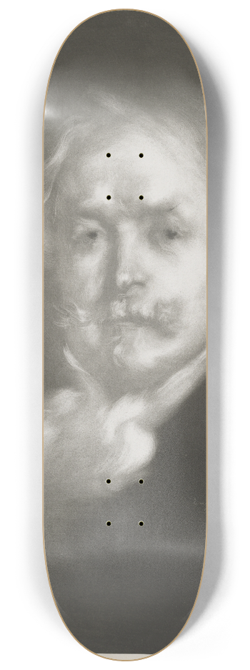 Eugne Carriere - Edmond de Goncourt 8.25 inch art skate deck