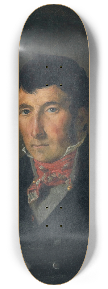 Eugne Delacroix - Portrait de Fougerat 8.25 inch art skate deck