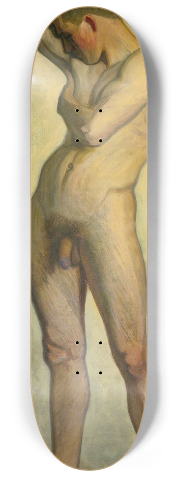 Eugne Jansson - Nude Male 8.25 inch art skate deck