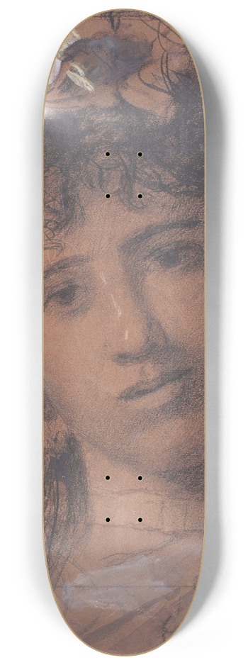 Eugne Smits - Flora 8.25 inch art skate deck