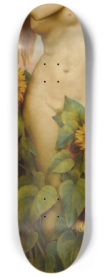 Evelyn De Morgan - Clytie 8.25 inch art skate deck