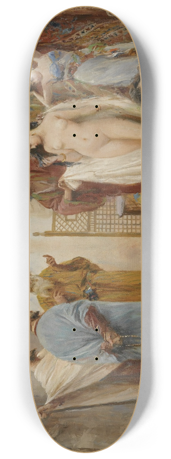Fabio Fabbi - The Slave Market 8.25 inch art skate deck