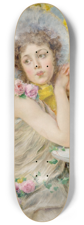 Federico Andreotti - Lost in thought 8.25 inch art skate deck