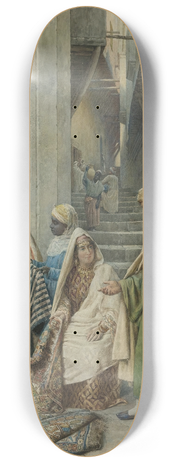 Federico Bartolini - Visiting the carpet vendor 8.25 inch art skate deck