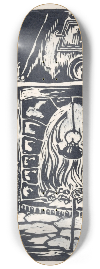 Frederika Sophia Cohen - Assepoester 8.25 inch art skate deck