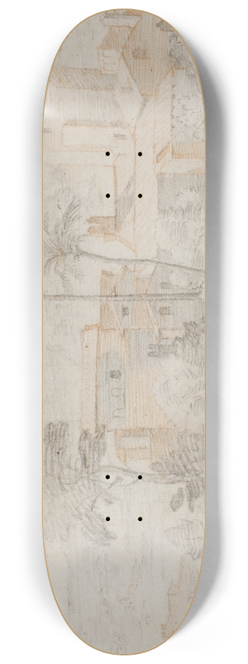 Federico Zuccaro - Udsigt over Barcelona 8.25 inch art skate deck