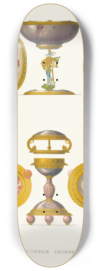 Fedor Grigoryevich Solntsev - Iashmovye solonki 8.25 inch art skate deck
