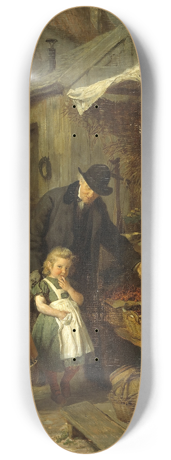 Felix Schlesinger - Auf Dem Markt 8.25 inch art skate deck