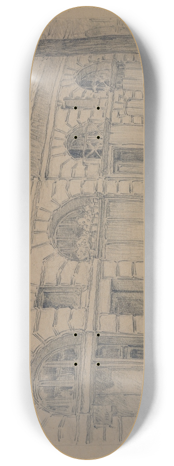 Ferdinand Boberg - 19-21, place Dauphine 8.25 inch art skate deck