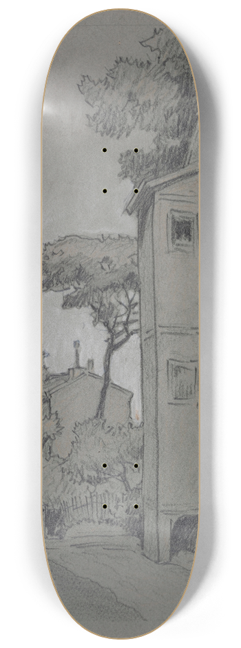 Ferdinand Boberg - 24, rue Norvins 8.25 inch art skate deck
