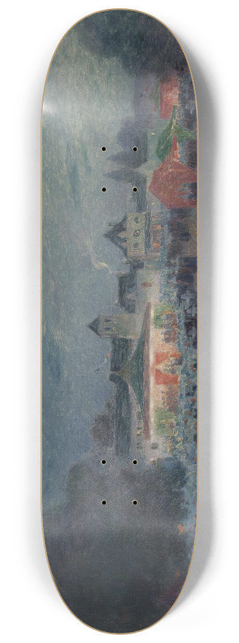 Ferdinand du Puigaudeau - Mange Au Clair De Lune 8.25 inch art skate deck