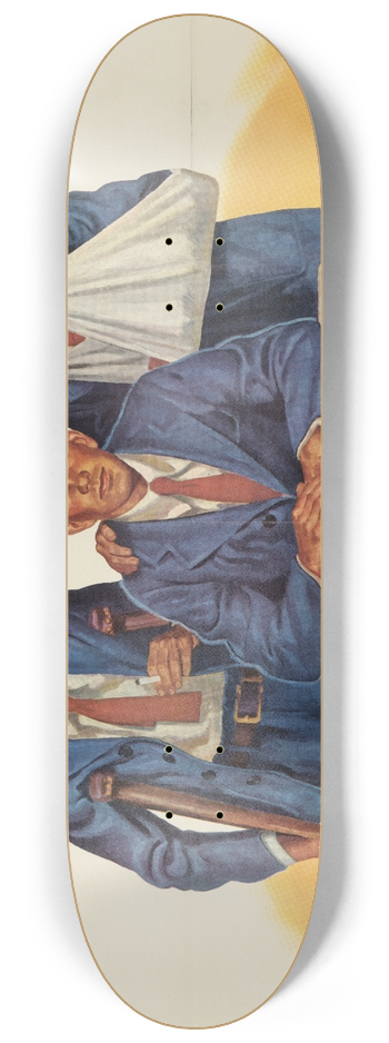 Fred Finley - Your Move Buy Victory Bonds 8.25 inch art skate deck