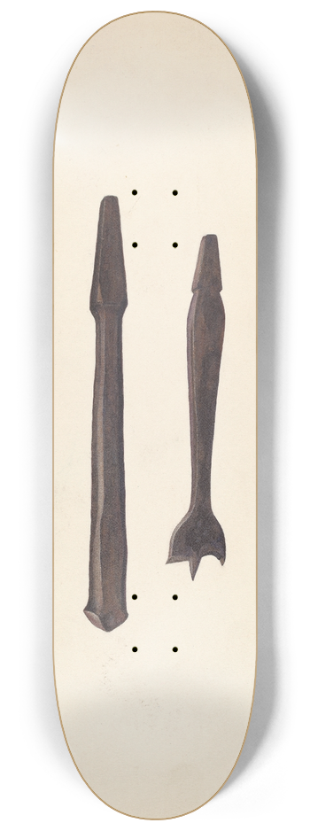 Fred Hassebrock - Bit and Countersink 8.25 inch art skate deck