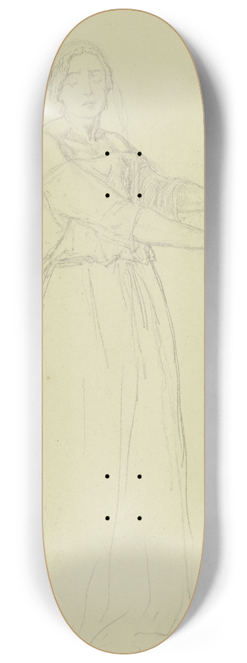 Ferdinand Fellner - Lady Macbeth mit blutigen Hnden 8.25 inch art skate deck