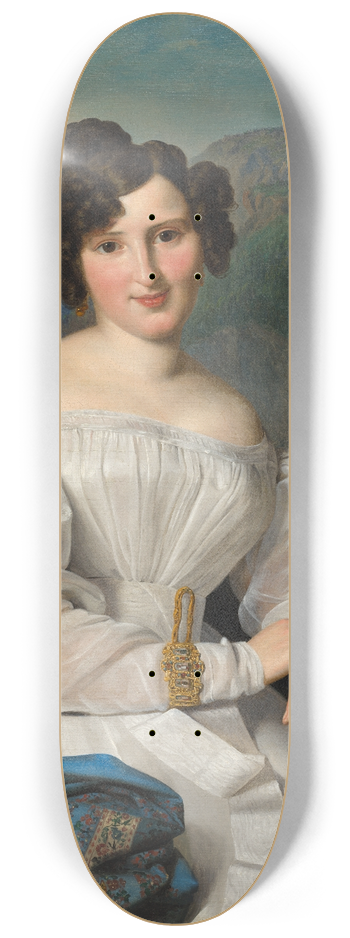 Ferdinand Georg Waldmller - Countess Szchenyi 8.25 inch art skate deck