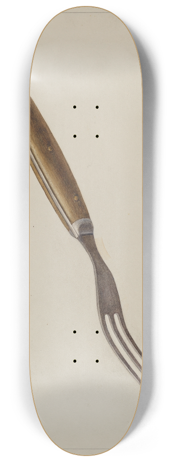 Fred Hassebrock - Steel Fork 8.25 inch art skate deck