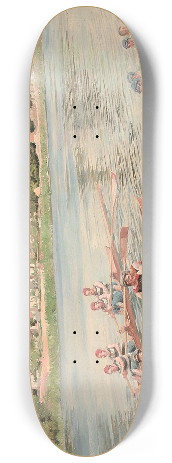 Ferdinand Gueldry - La course davirons 8.25 inch art skate deck