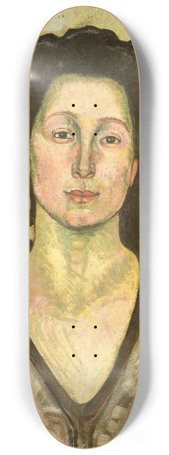 Ferdinand Hodler - A Woman 8.25 inch art skate deck