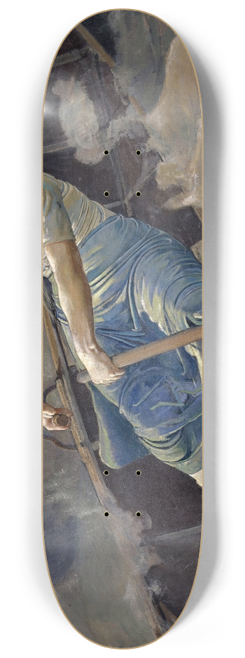 Ferdinand Hodler - The Bold Woman 8.25 inch art skate deck
