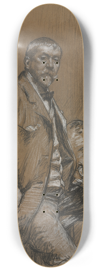 Ferdinand Roybet - Self-Portrait 8.25 inch art skate deck