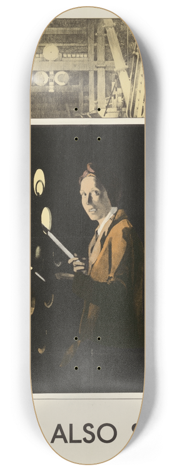 Fred Taylor - Back Room Boys They Also Serve  Boiler Maintenance 8.25 inch art skate deck