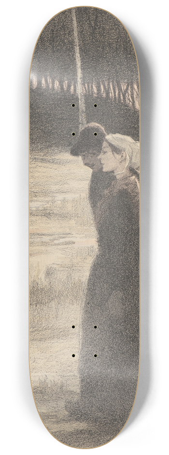 Fernand Louis Gottlob - La Promise 8.25 inch art skate deck