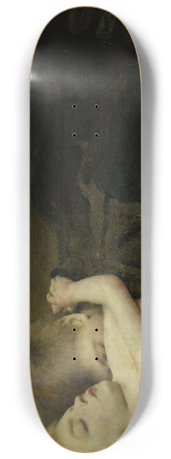 Fernand Pelez - Un nid de misre 8.25 inch art skate deck
