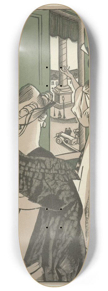 Fernand Simon - La Parure 8.25 inch art skate deck