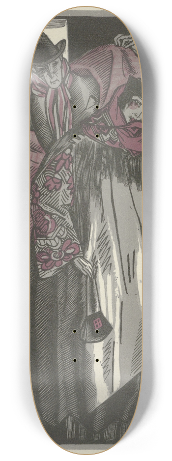 Fernand Simon - Lcran 8.25 inch art skate deck