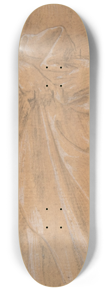 Filippino Lippi - Standing Male Figure 8.25 inch art skate deck