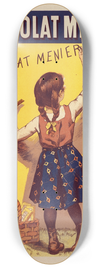 Firmin Bouisset - Chocolat Menier 8.25 inch art skate deck