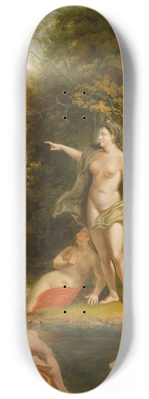 French School - Diana and Actaeon 8.25 inch art skate deck