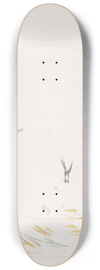 Flix Bracquemond - Le combat. 8.25 inch art skate deck