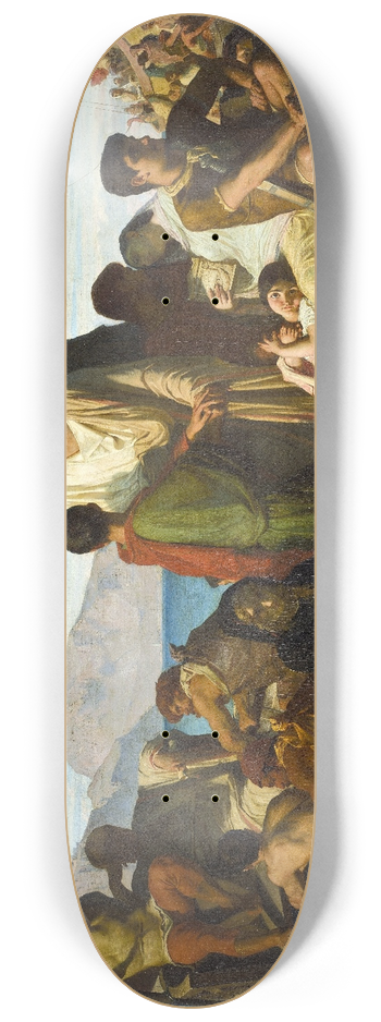Flix-Joseph Barrias - Tiberius exiles 8.25 inch art skate deck
