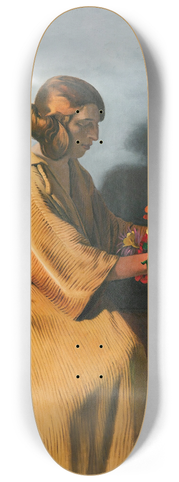 Flix Vallotton - The Bouquet 8.25 inch art skate deck